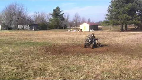 Parker Doing Donuts