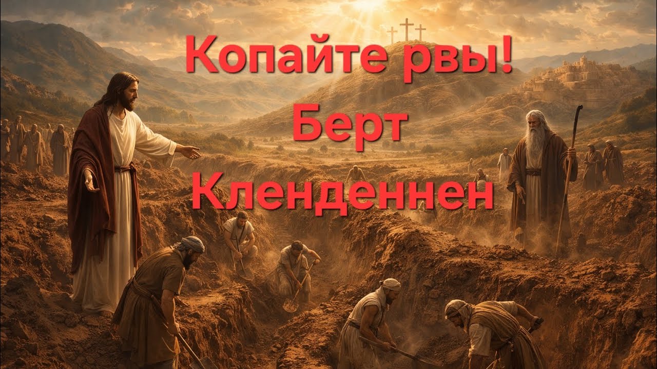 Наполните эту долину рвами - Берт Кленденнен Кленденнен!