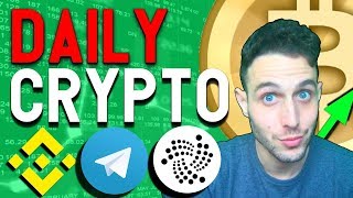 Crypto News Binance Usd Not Happening? Iota Rollout, Bull Run Continues
