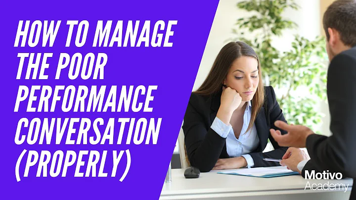 Employee Discipline | The Poor Performance Employe...