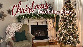 COZY CHRISTMAS 2023 DECOR IDEAS | LIVING ROOM DECORATE WITH ME