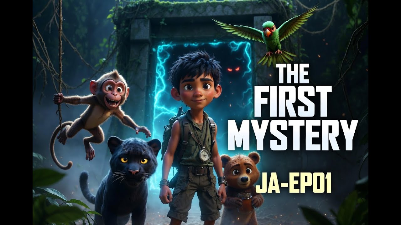 JA-EP01 | Jungle Adventures: The First Mystery | 3D Animated Jungle Adventure | Hindi | English