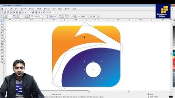 Graphics Class # 4 - How to Make Logo explained by Syed Arsalan Shah in Urdu