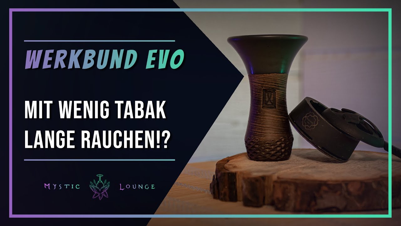 LANGE RAUCHEN trotz WENIG TABAK?! | Werkbund Evo - Review