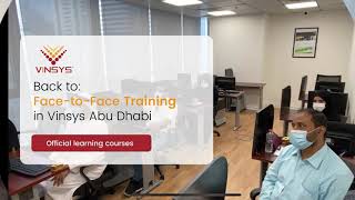 Vinsys Instructor-Led Training in Abu Dhabi | Back to face-to-face training post-pandemic @VinsysAUH