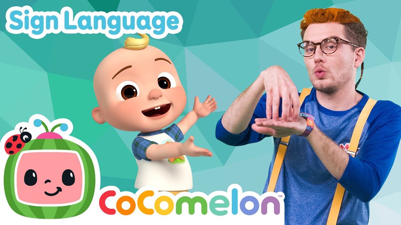 Itsy Bitsy Spider | CoComelon with ASL | 🖐️ Sign Language for Babies 🖐️
