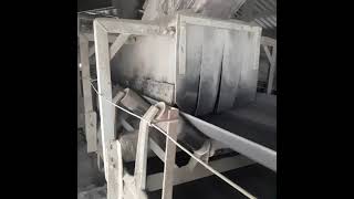 Clinker silo belt conveyor