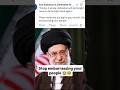 trump get roasted by iran's embassy all over the world #shorts #defencenews #f35