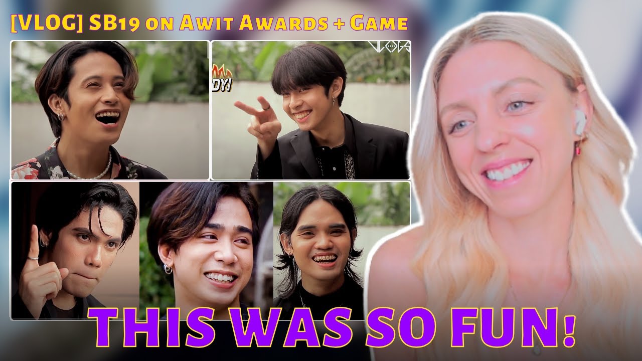 [VLOG] SB19 on Awit Awards + Game - REACTION!