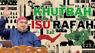 Khutbah Isu Rafah :: Dr Ahmad Irfan :: Masjid UMPSA Gambang
