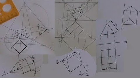 Militar, caballera, axonométrica y cónica de prisma de base triangular equilátera.