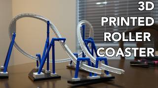 I'm making 3D printed roller coasters! Coaster modeling update