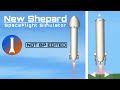 New Shepard test flight in SpaceFlight Simulator 1.4 | SFS |