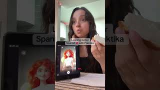 This is the Praktika app! #spanishlesson #studytime #praktikaai #languagelearning