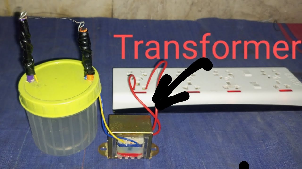 How to make a foam cutter☠️☠️☠️ from AC current with the help of