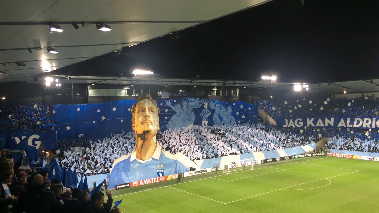 Markus Rosenberg last home game Choreo UEFA Europa League Malmö FF