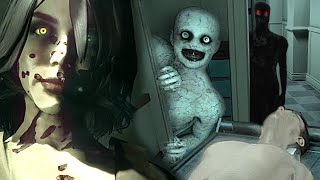 The Mortuary Assistant - ALL 6 ENDINGS \u0026 Story Cutscenes / Work A Normal Job Till Something Is Behin