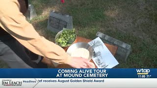 Mound cemetery tour