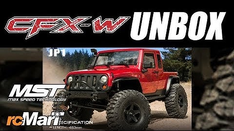 MST CFX-W JP1 1/8 4WD Front Motor High Performance Off-road Car Kit Unbox!