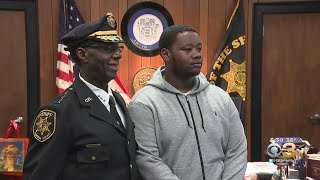 Camden Football Player Rushed To Comfort Young Girl During Shooting At Pleasantville