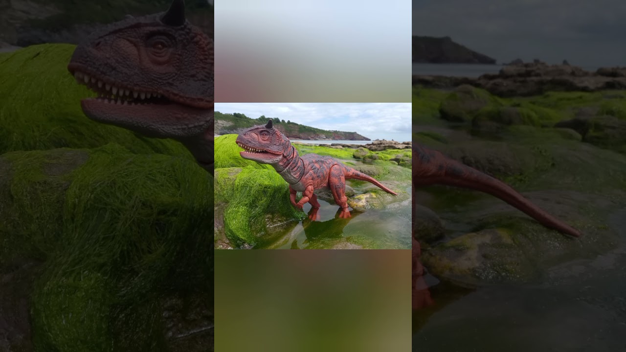 Фотографии игрушек из коллекции Хаммонда по мотивам «Парка Юрского периода» 