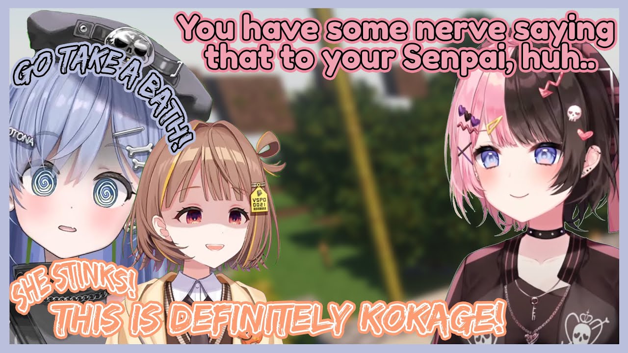 [ENG/VSPO] Kuromu and Yuuhi thought that they were talking to Kokage but... It's actually Hinano