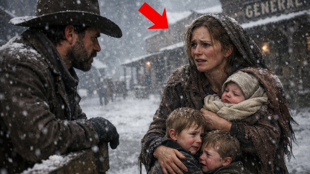 Il rejetait toutes les femmes du Wyoming…jusqu’à une mère à genoux dans la neige