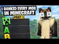 I ranked EVERY MOB in Minecraft [Part 1]
