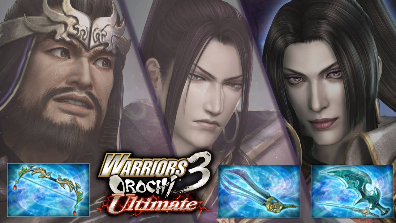 Xiahou Yuan/ Zhang He/ Kojirō Sasaki - Mystic Weapons | Warriors Orochi 3: Ultimate