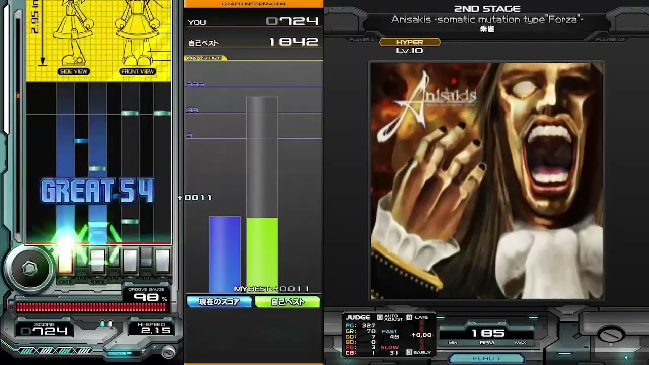 beatmania IIDX 30 RESIDENT】Anisakis -somatic mutation type