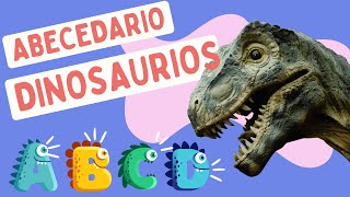 Abecedario de los dinosaurios 🦕🦖: aprende el alfabeto con nuestros amigos prehistóricos.