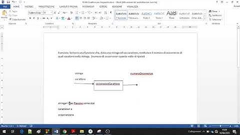 36 Stringhe. Funzione contaOccorrenze