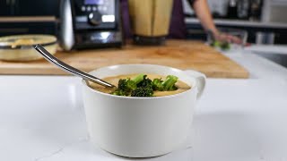 The Vitamix's Best Trick: Broccoli Cheese Soup! #Shorts