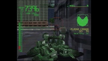 Armored Core: Project Phantasma (PS1) (4K CRT View) - #22 Sundown / AC Spider [Arena]