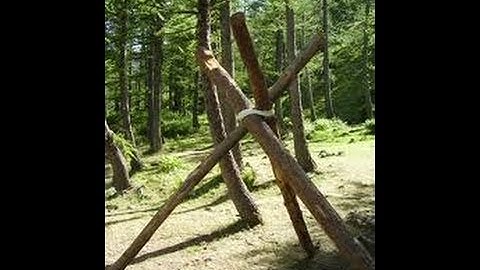 How to Lash a Tripod