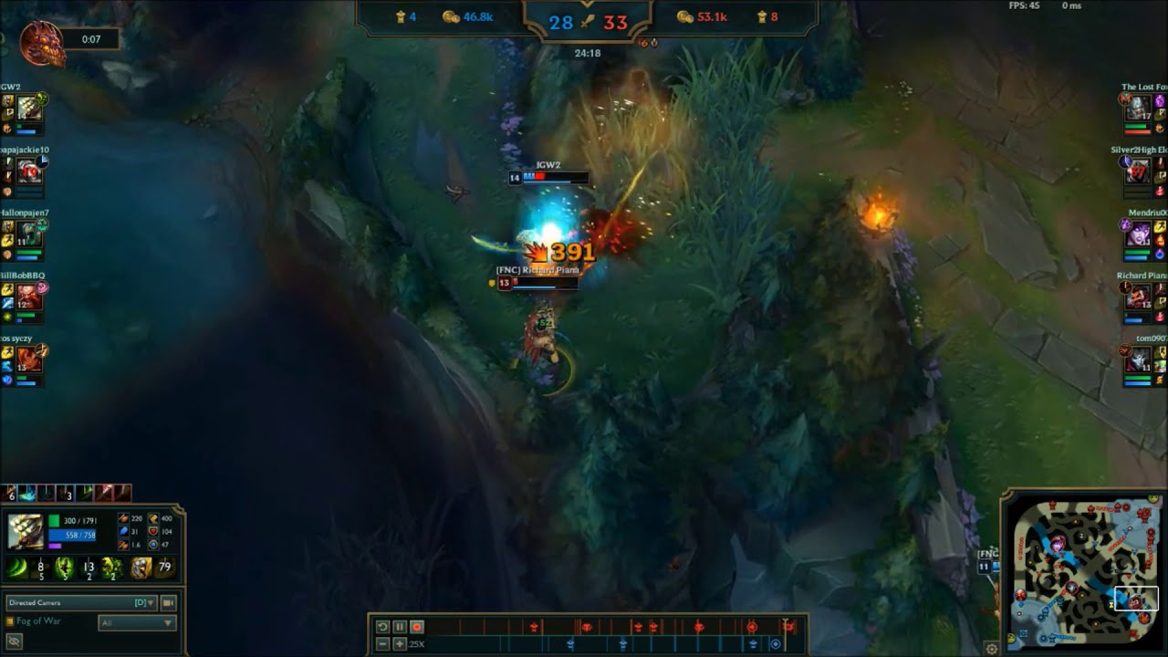 Random bronze outplay by my graves