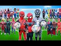 What if 10 spiderman in 1 house   hey all superhero  go to training special football