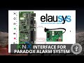 Knx interface for paradox alarm system  step by step tutorial