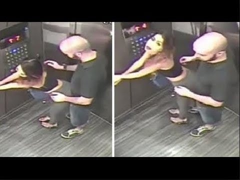 lo que paso en elevador en algun lugar del mundo 1