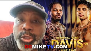 MARK &quot;TooSharp&quot; JOHNSON TELLS GERVONTA &quot;DON&#39;T GET BEHIND THE 8 BALL&quot; Breaksdown TANK vs. RYAN GARCIA