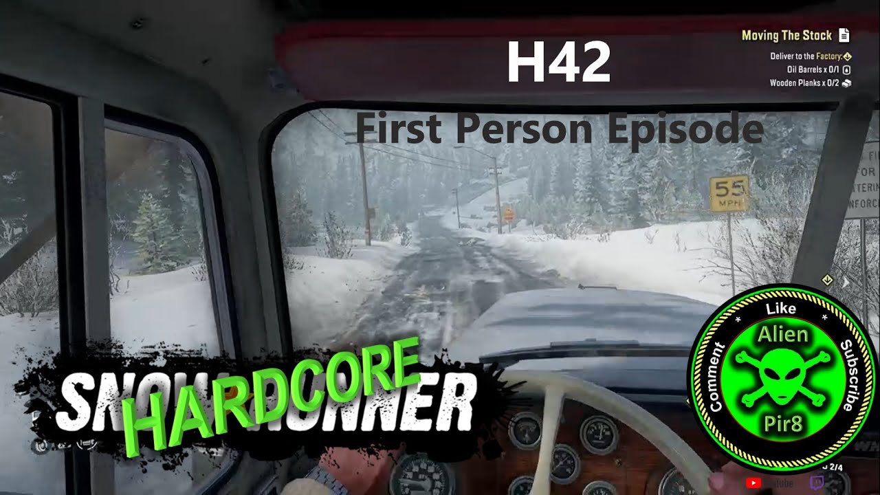 SnowRunner Hardcore H42   First Person Episode