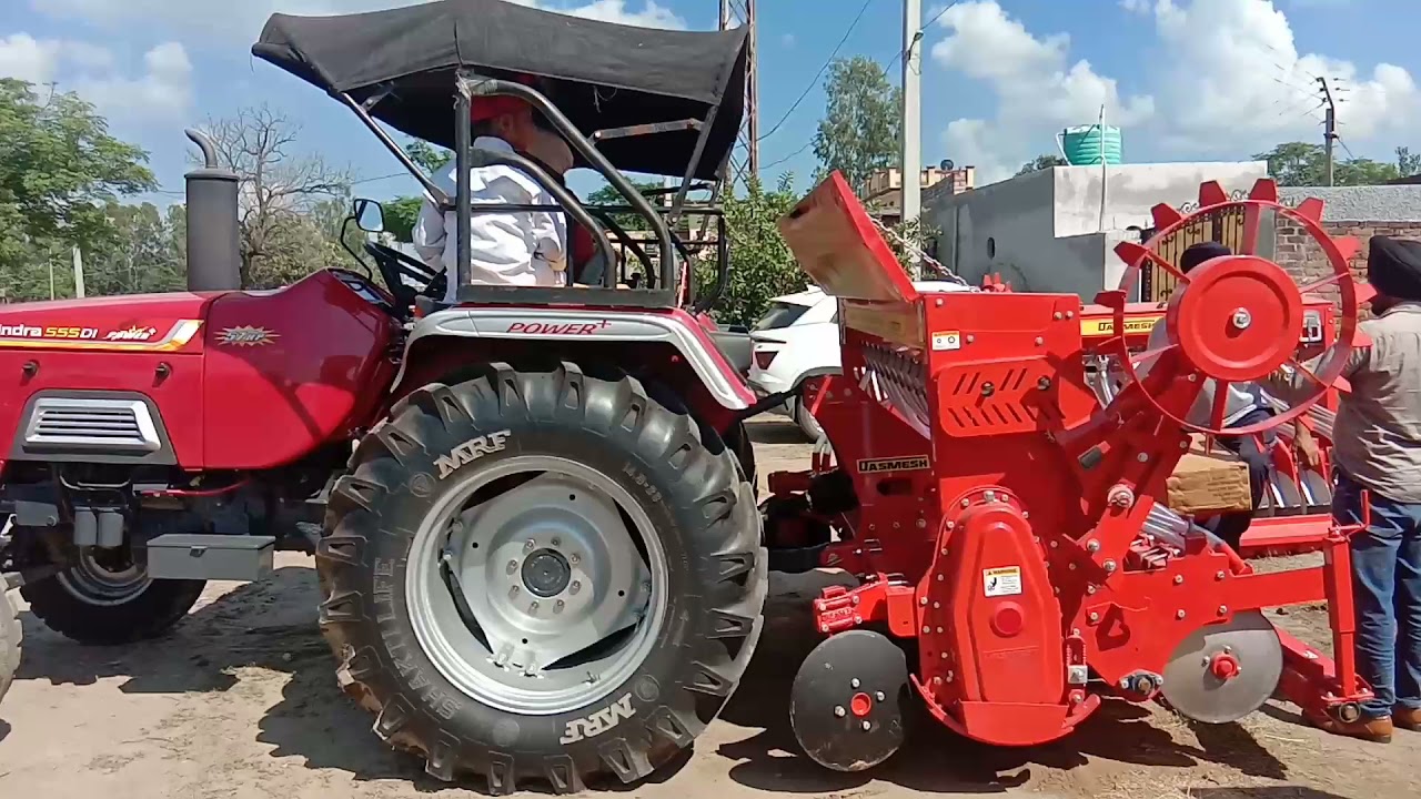 Dasmesh Super Seeder Delivered to khuthi ,gurdaspur