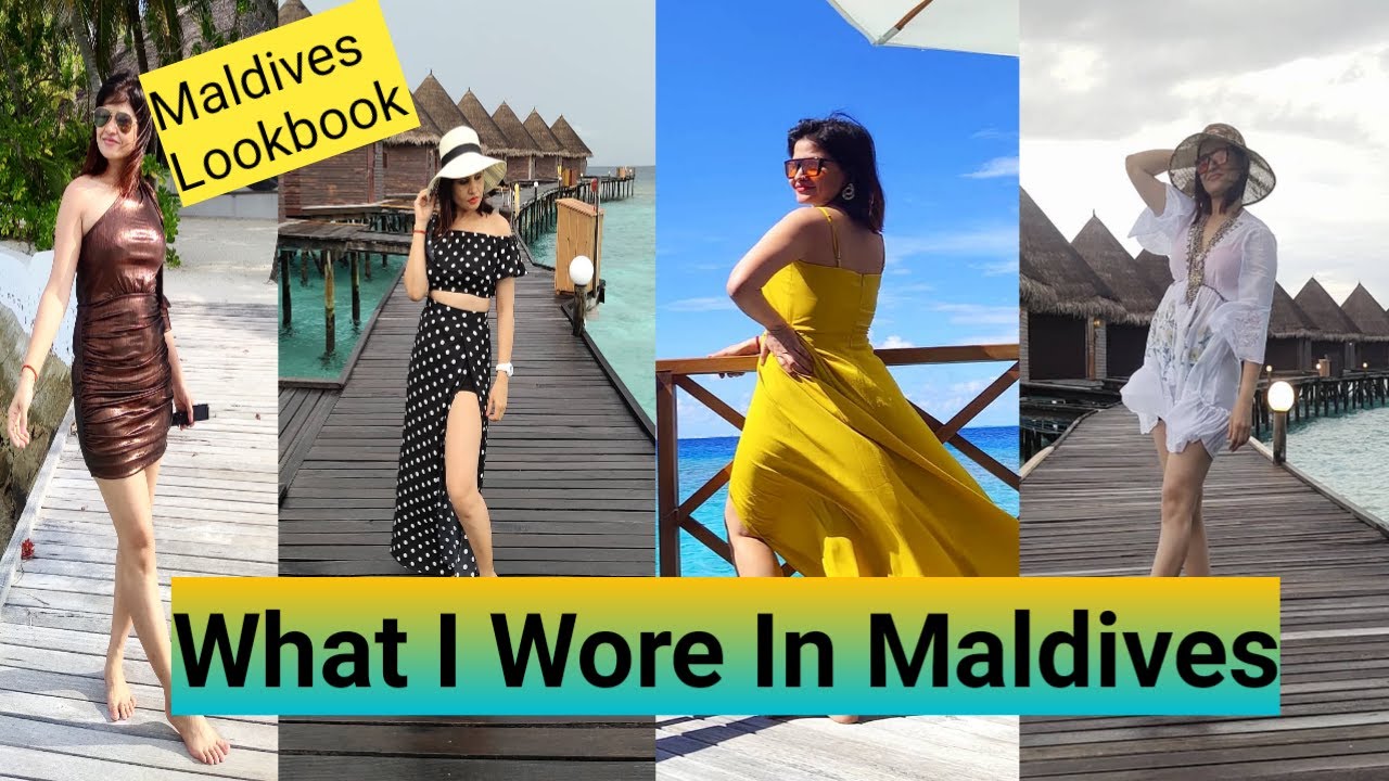 What I Wore In Maldives !! What To Wear On A Beach Vacation | Anjalika Choudhary