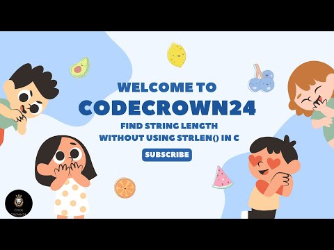 "Find String Length Without Using strlen() in C"