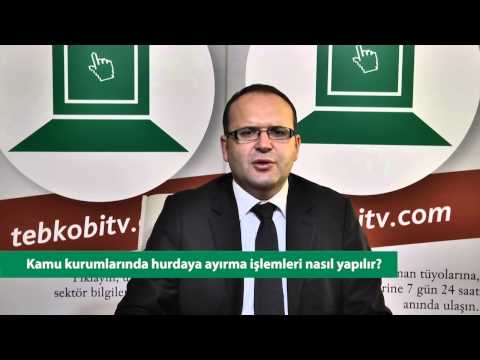 Kamu Kurumlarında Hurdaya Ayırma Yöntemi