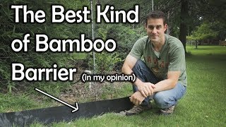 Lets Talk About Bamboo Barriers (More Info in Description)