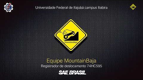 #08 - Registrador de deslocamento 74HC595 - Tutoriais Eletrônica Equipe MountainBaja