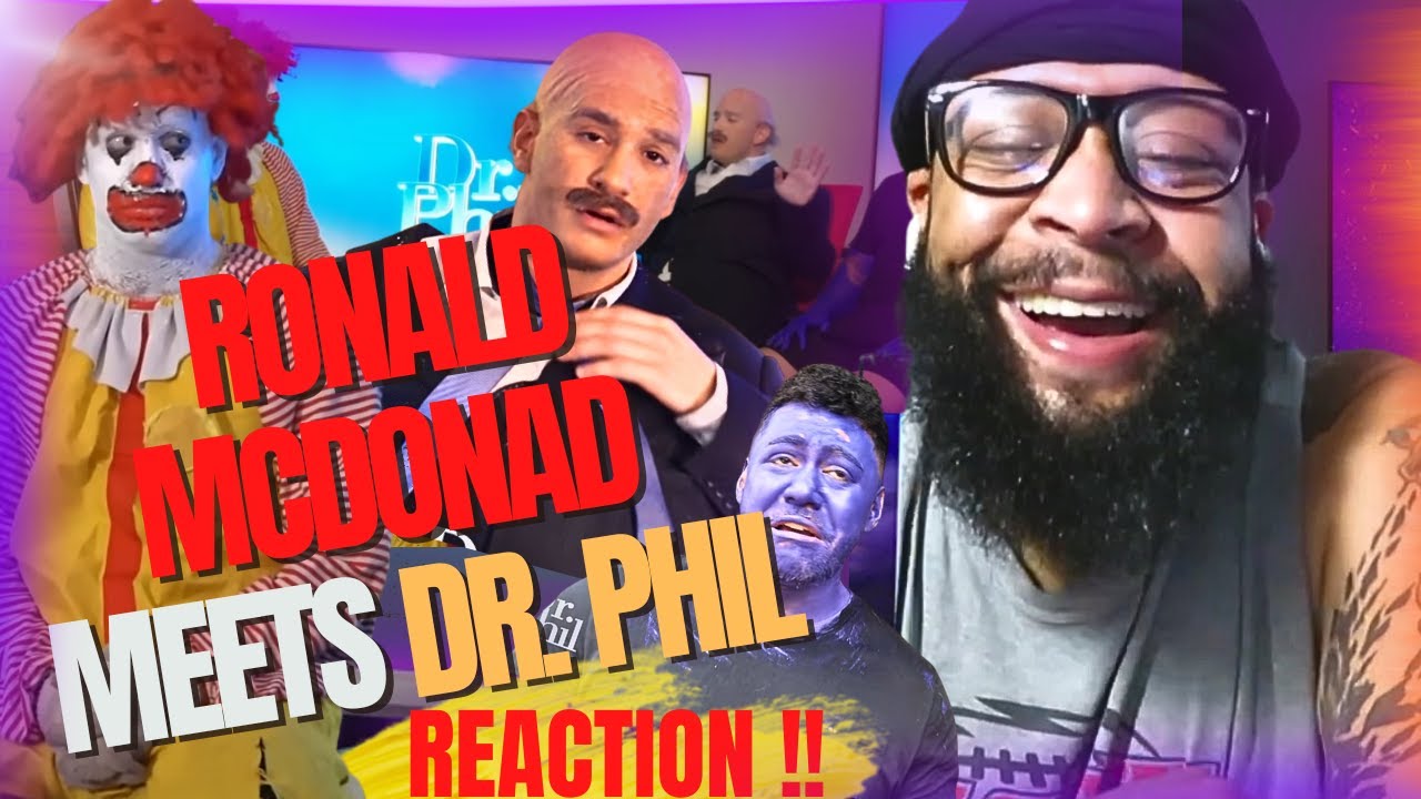 Ronald Mcdonald meets Dr Phil REACTION !!! YouTube