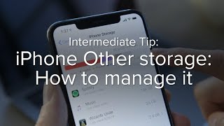 iPhone Other storage: What is it and how do you delete it?
