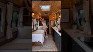 From Neglected Camper to Cozy Van Life Dream: The Ultimate Van Conversion. #shorts